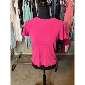 Lauren Ralph Lauren Pink T-shirt-SMALL